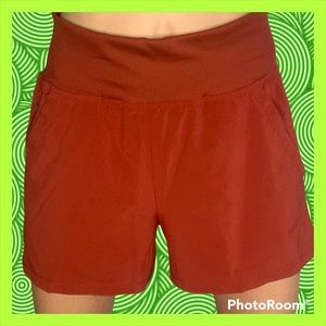 Target Brand Women’s Red Small Athletic Shorts with POCKETS